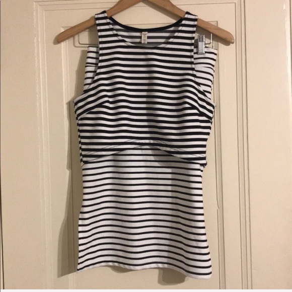 State of Being Dresses & Skirts - State of Being Crop Top Set Black and White